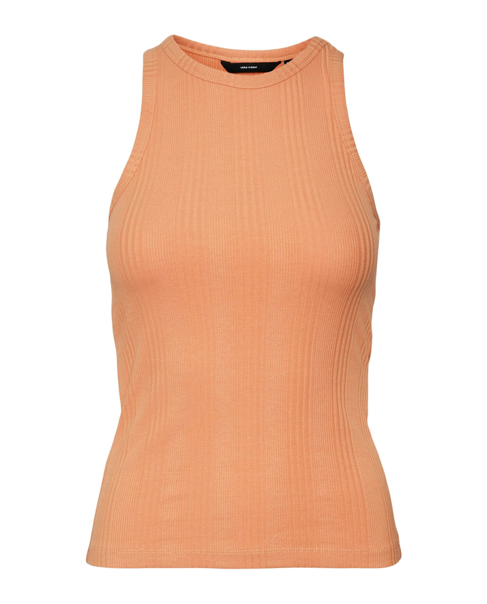 Vero Moda Tank Top mit U-Ausschnitt in Schwarz