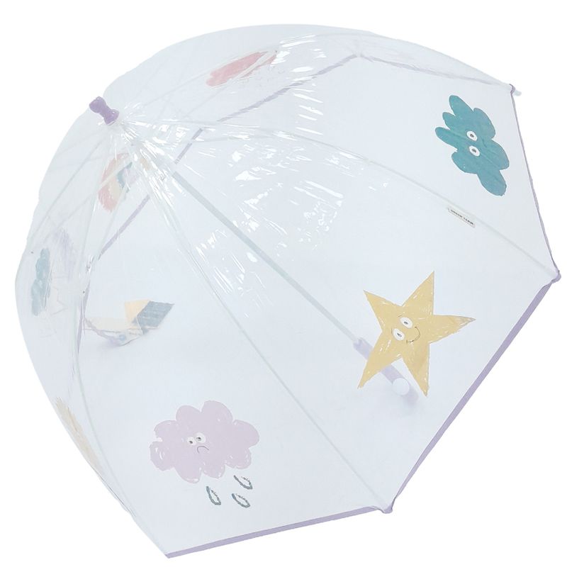 Sombrilla-transparente-con-estampado-para-niña