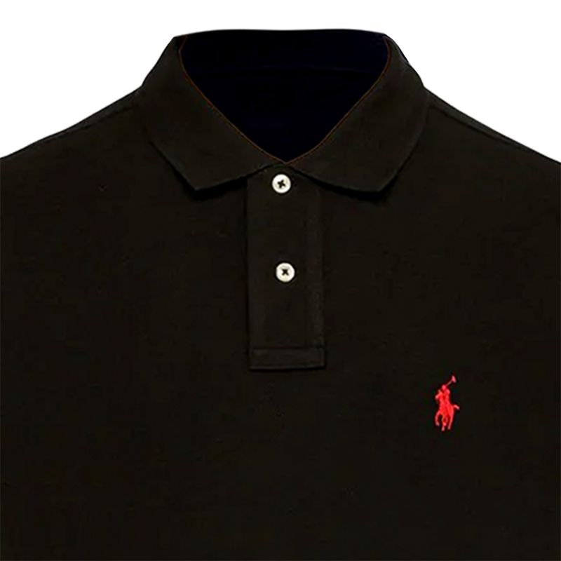 Camisa-polo-negra-solido-para-niño--surtido-