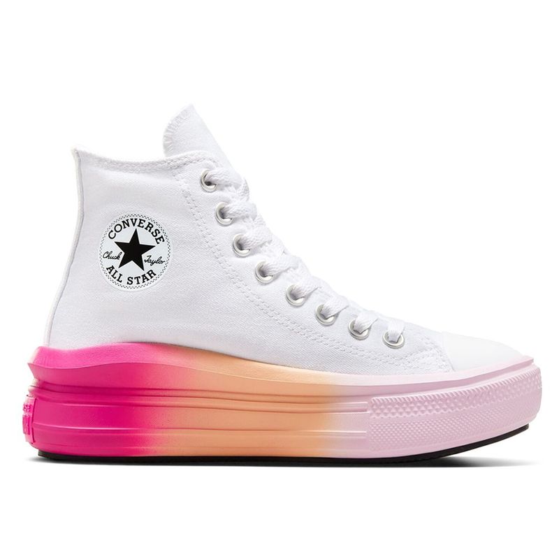 Zapato Converse Chuck Taylor All Star deportivo casual blanco para nina