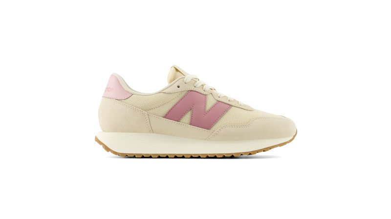 Zapato New Balance 237 casual beige para mujer