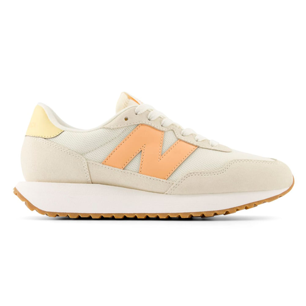 Zapato New Balance 237 casual beige para mujer