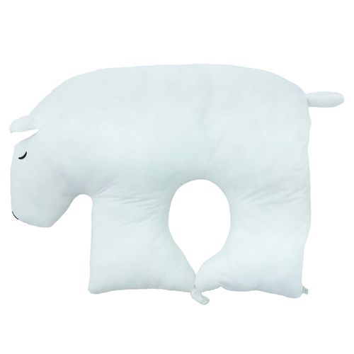 Almohada blanca para bebé niño