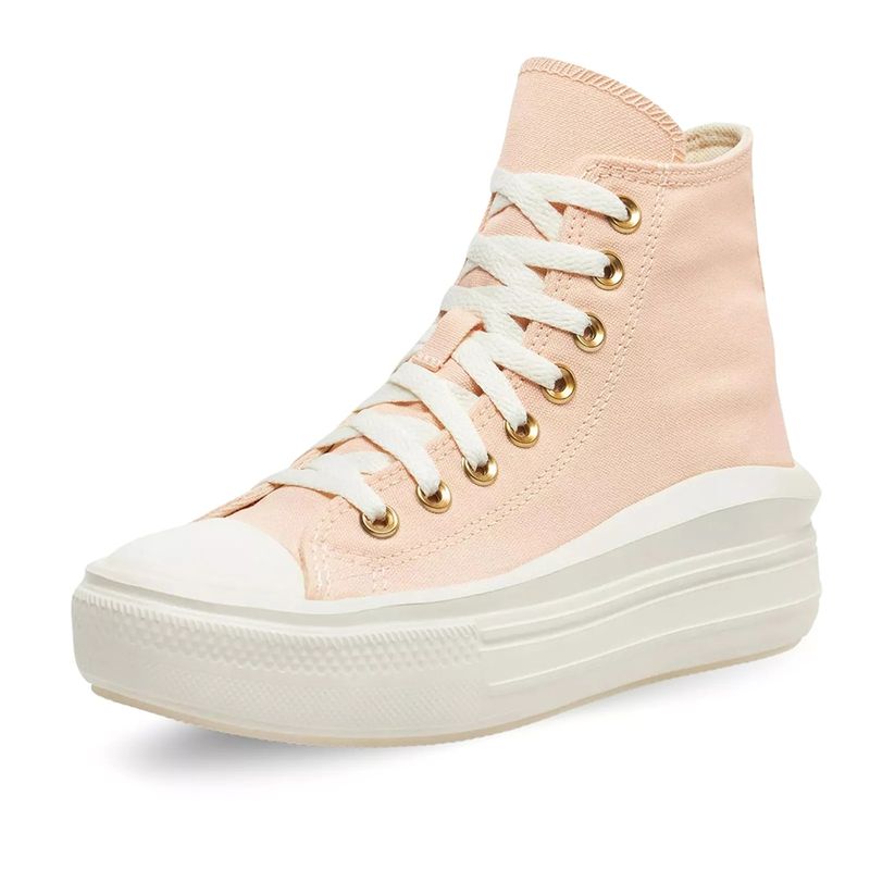 Zapato Converse Chuck Taylor All Star Move color rosado para mujer