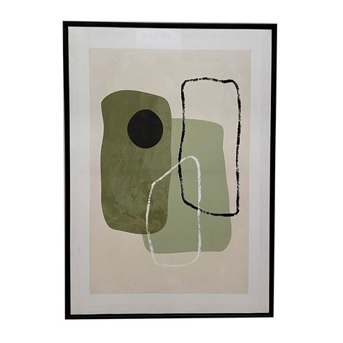Cuadro decorativo con marco 50x3.5x70cm
