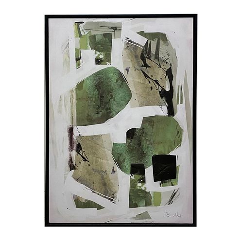 Cuadro decorativo con marco 50x3.5x70cm