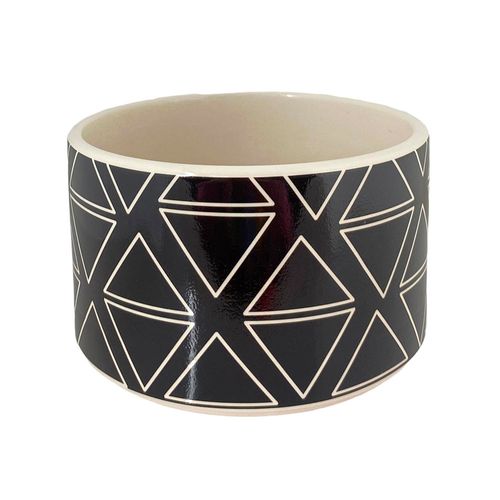 Maceta decorativa redonda 20x20x12.5cm