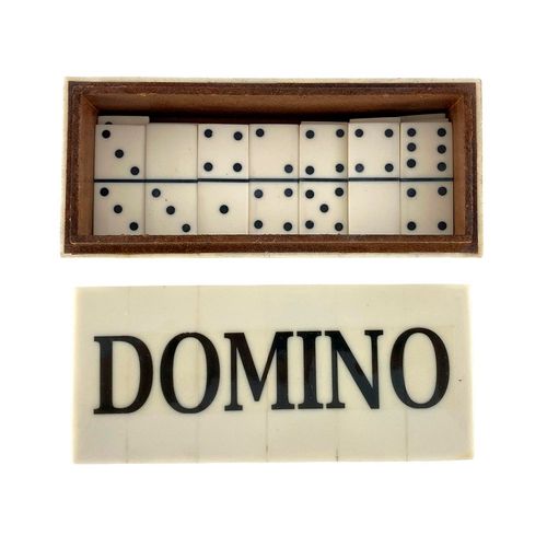 Juego de dominó 6x2.5x2cm