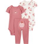 Conjunto-de-3-piezas-bicolor-con-estampado-de-manzanas-para-bebe-niña