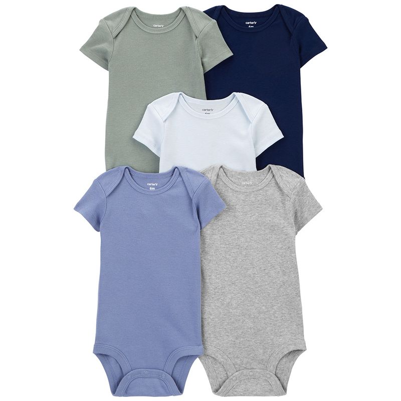 Set-de-5-mamelucos-multicolor-solido-para-bebe-niño