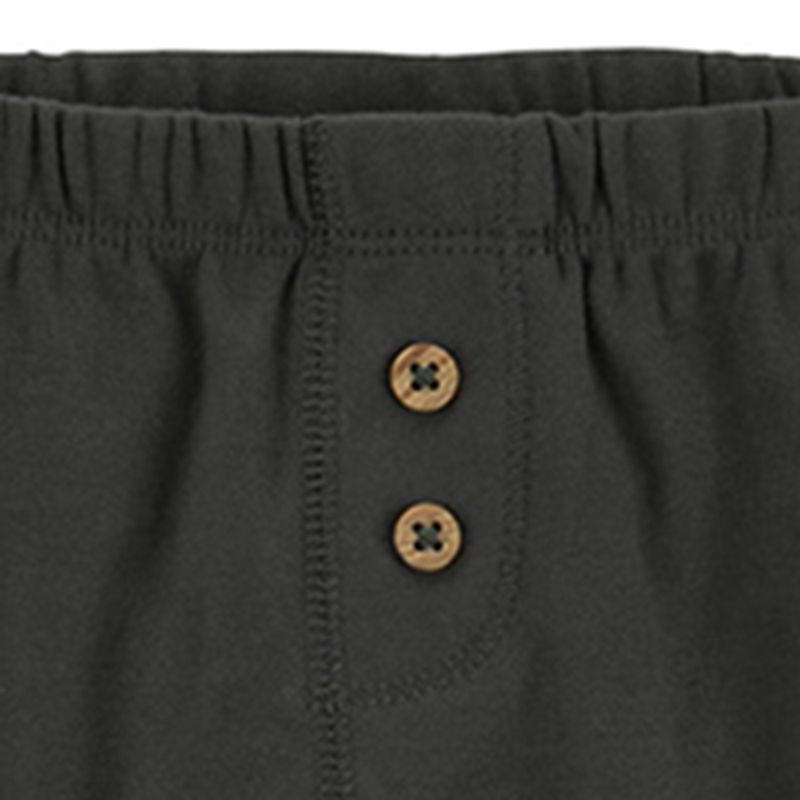Set-de-2-pantalones-bicolor-solido-para-bebe-niño