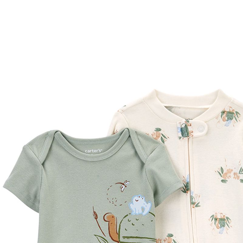 Conjunto-de-3-piezas-multicolor-con-estampado-de-tortugas-para-bebe-niño