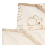 Set-de-2-toallas-beige-con-capucha-para-niño