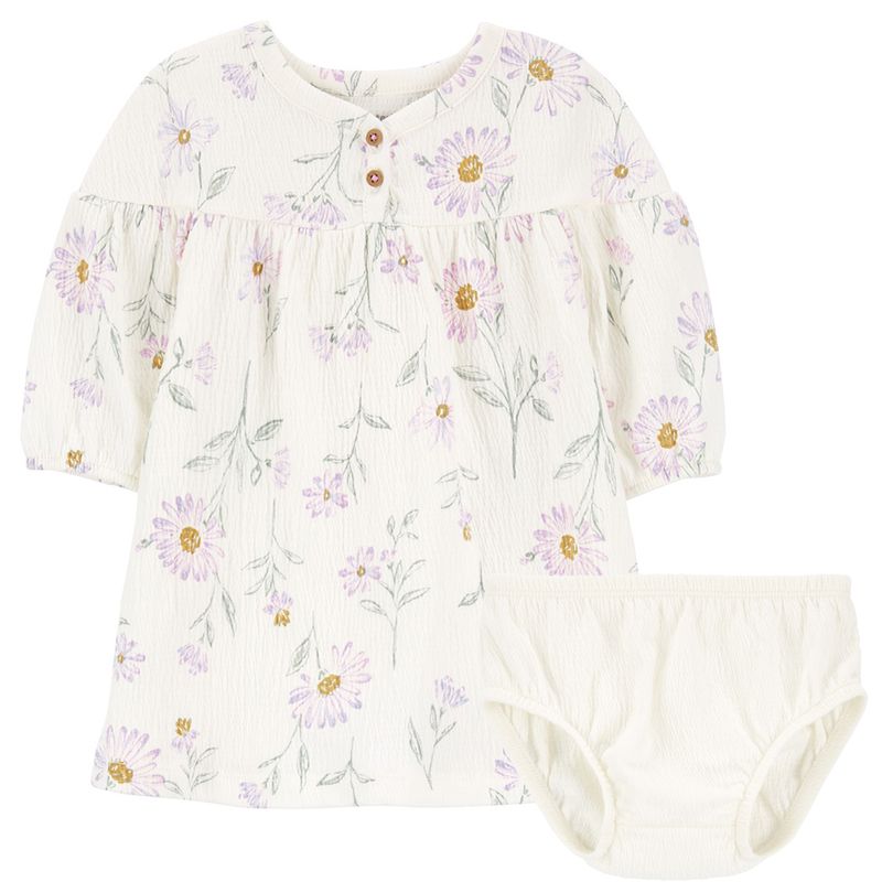Vestido-blanco-con-estampado-de-flores-para-bebe-niña