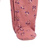 Pijama-rosada-con-estampado-de-flores-para-bebe-niña