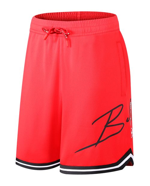 Short deportivo Chicago Bulls rojo para hombre