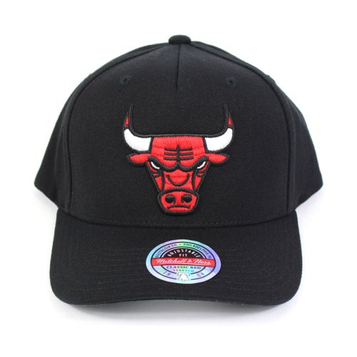 Gorra deportiva Bulls negra bordada para hombre