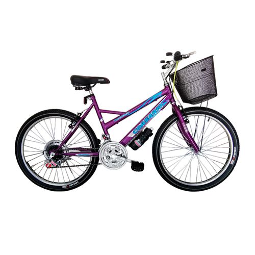 Bicicleta Corsario Mtb tracker 24" de 18 velocidades para mujer