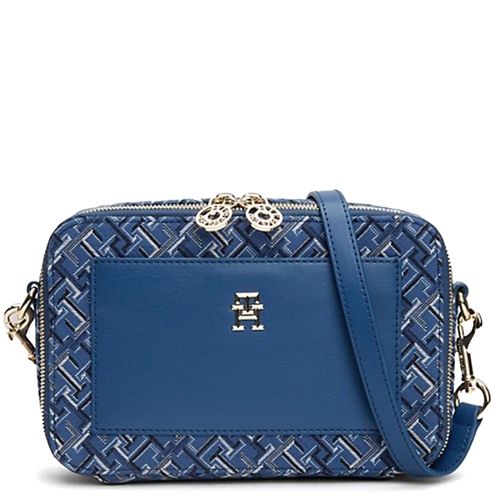 Cartera crossbody Tommy Hilfiger color azul para mujer