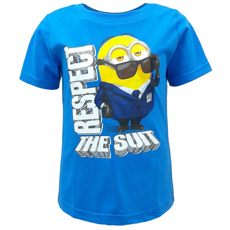 Camiseta azul con estampado de minions para nino Siman Costa Rica