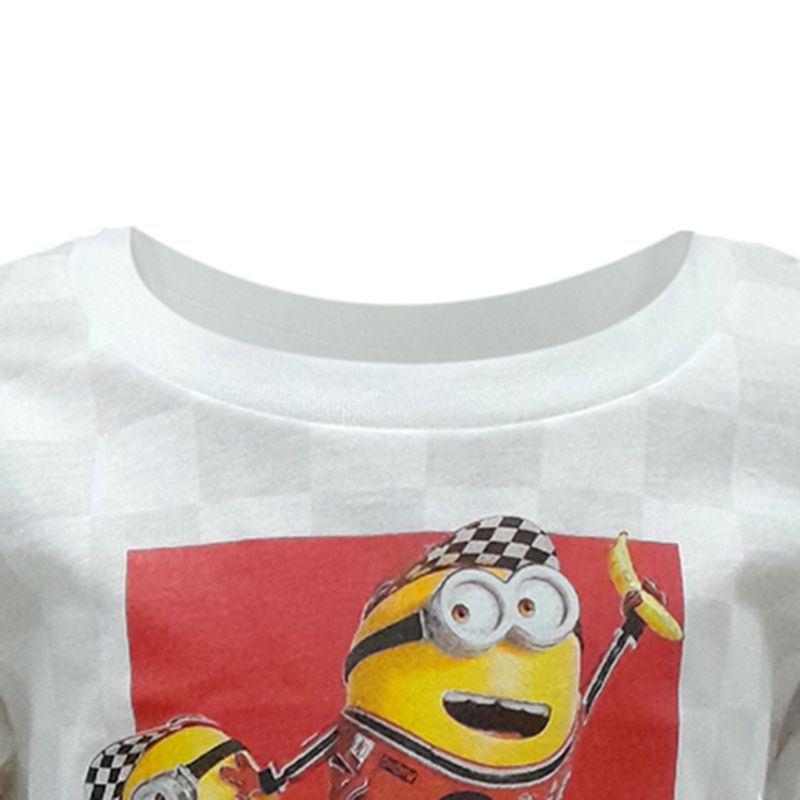 Camiseta-bicolor-con-estampado-de-minions-para-niño