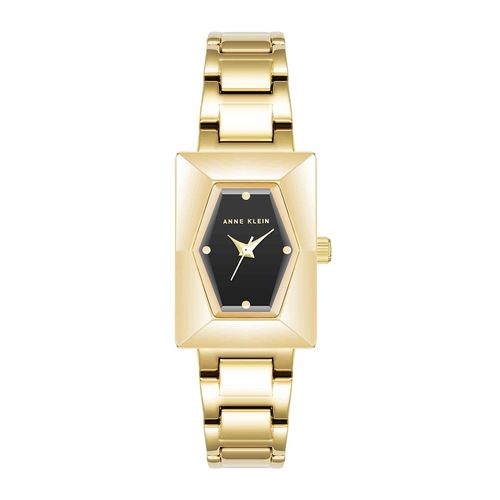 Reloj Anne Klein análogo de metal dorado para mujer
