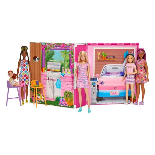 Barbie casa de muñecas glam incluye 1 muñeca barbie