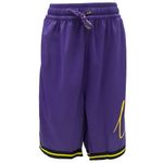 Short-deportivo-morado-con-estampado-del-equipo-Lakers-Los-Angeles-para-niño