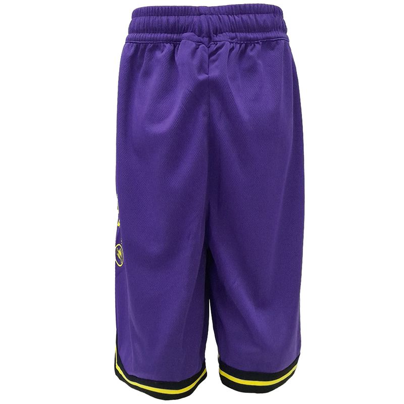 Short-deportivo-morado-con-estampado-del-equipo-Lakers-Los-Angeles-para-niño