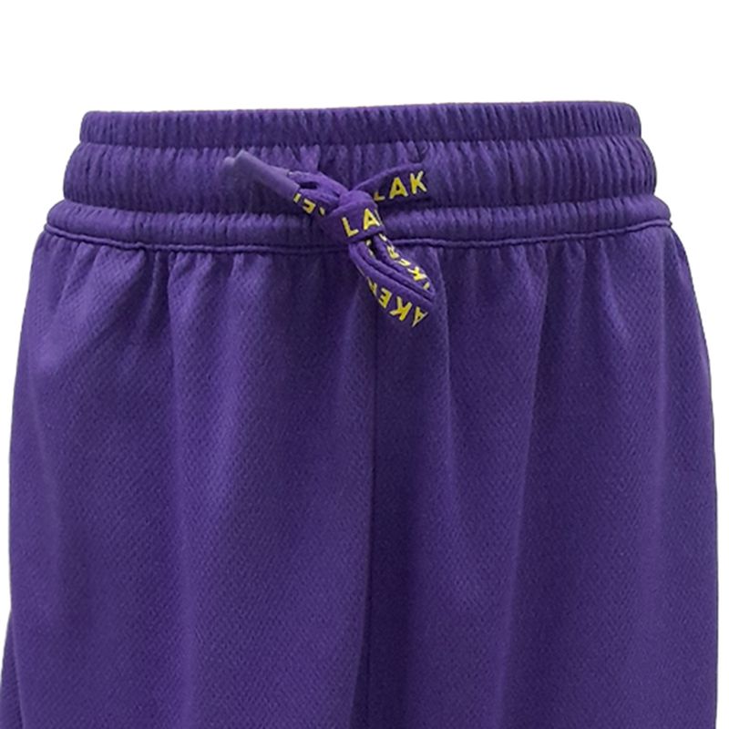 Short-deportivo-morado-con-estampado-del-equipo-Lakers-Los-Angeles-para-niño