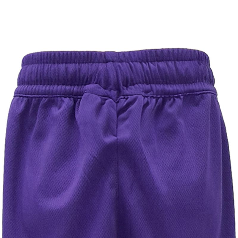 Short-deportivo-morado-con-estampado-del-equipo-Lakers-Los-Angeles-para-niño