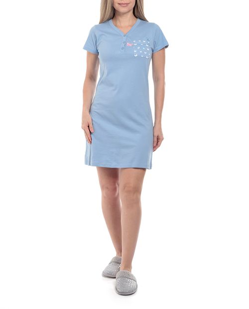 Camisón color azul para mujer