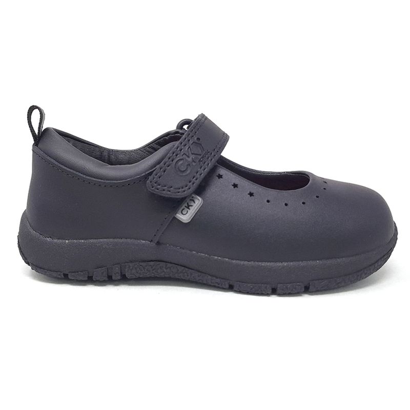 Zapato de vestir escolar Colloky negro para nina