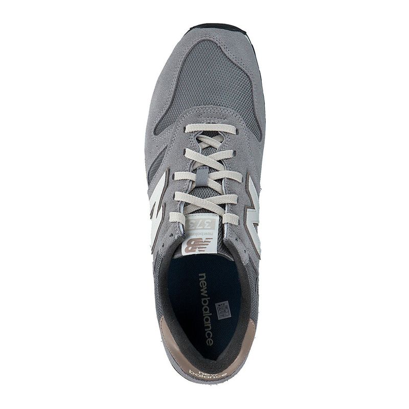 Zapato New Balance 373 deportivo casual gris para hombre