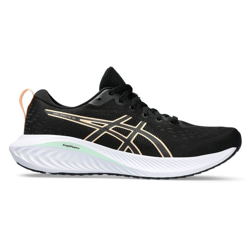 Zapato deportivo Asics Gel Excite 10 negro para mujer Siman El Salvador