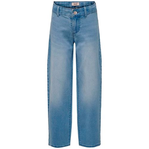 Jeans azul lavado para niña