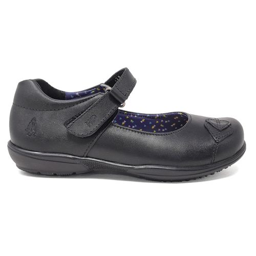 Zapato de vestir escolar Hush Puppies negro para niña