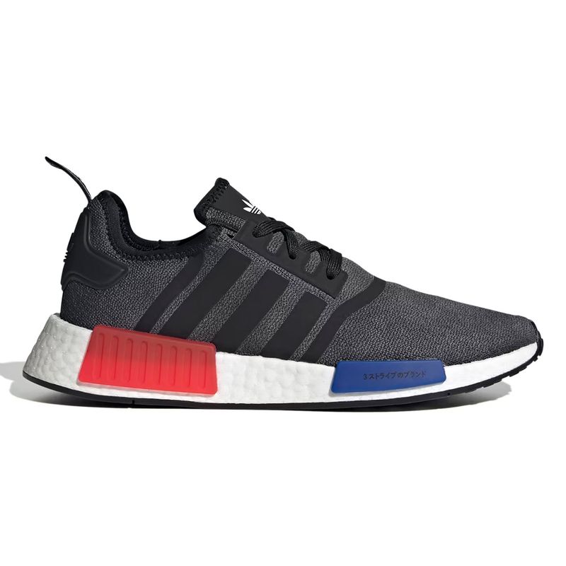 Zapato Adidas Originals NMD R1 deportivo negro gris para hombre