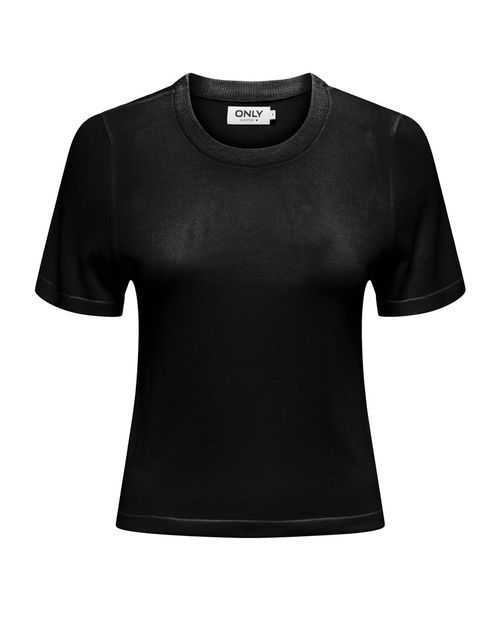 Camiseta Only negra manga corta para mujer