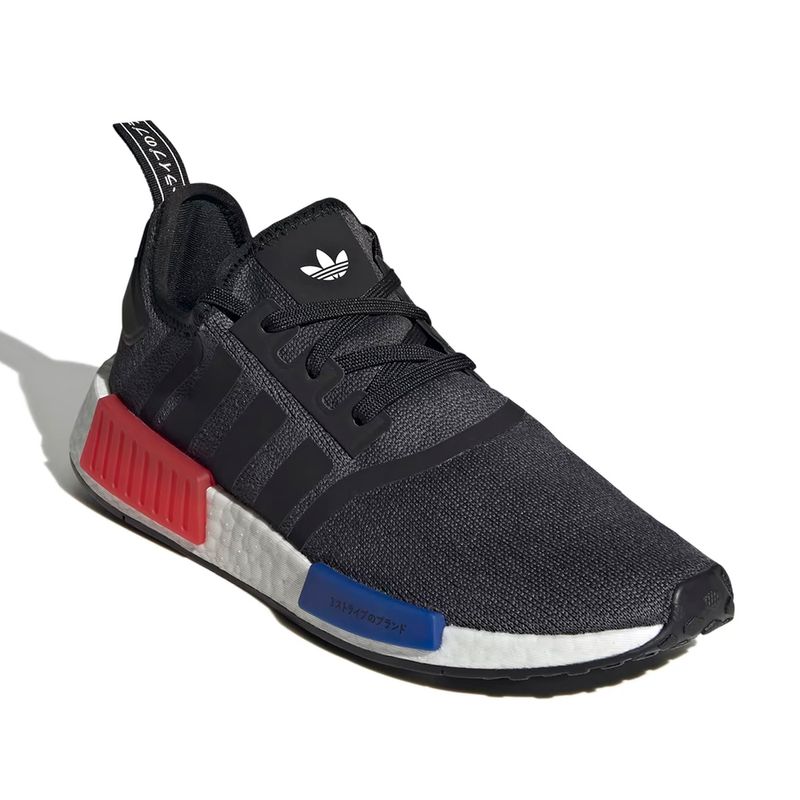 Zapato Adidas Originals NMD R1 deportivo negro gris para hombre