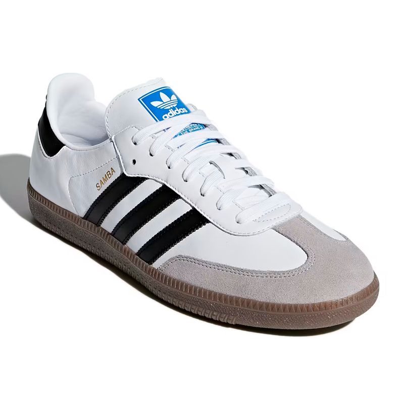 Zapato Adidas Originals Samba OG deportivo casual blanco para hombre Siman Costa Rica