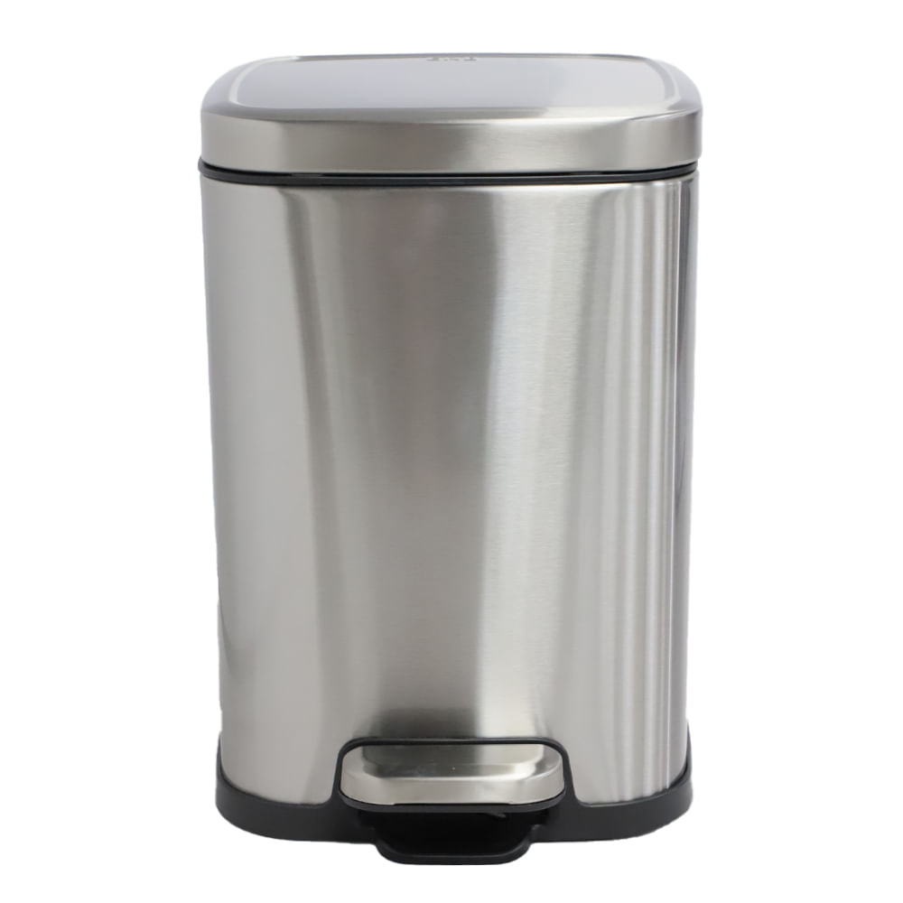 Basurero de acero inoxidable con pedal 6 litros - Siman Guatemala