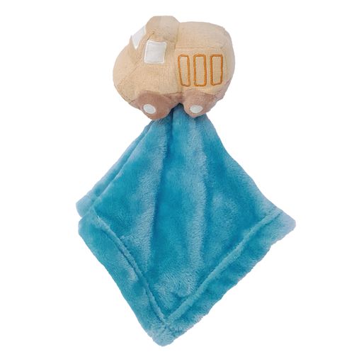 Mantita de seguridad celeste para bebé niño