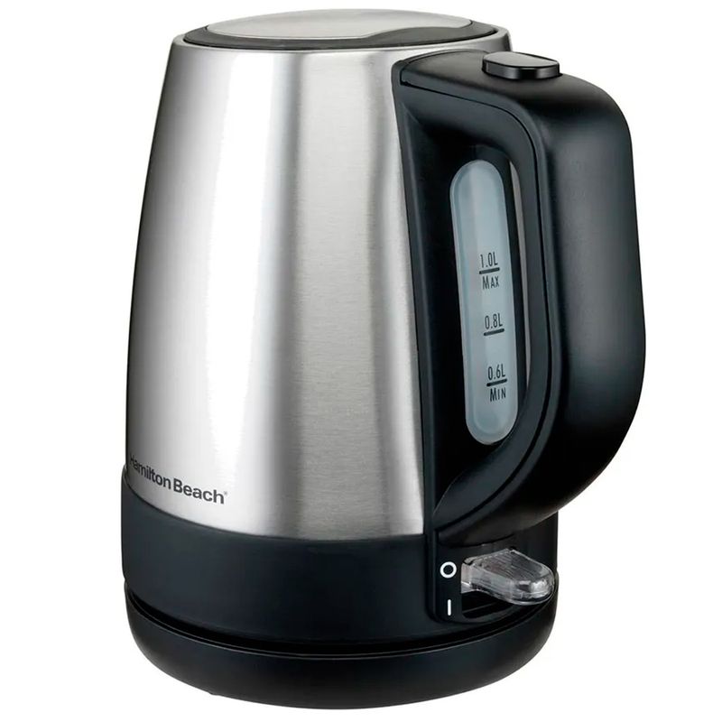 Hervidor de agua acero inoxidable hamilton beach Siman El Salvador