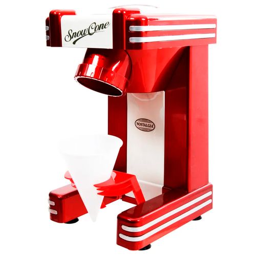 Maquina para hacer granizados roja