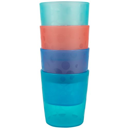Set de 4 vasos coloridos