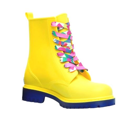 Bota de lluvia Undercover by Emily in París color amarillo para mujer