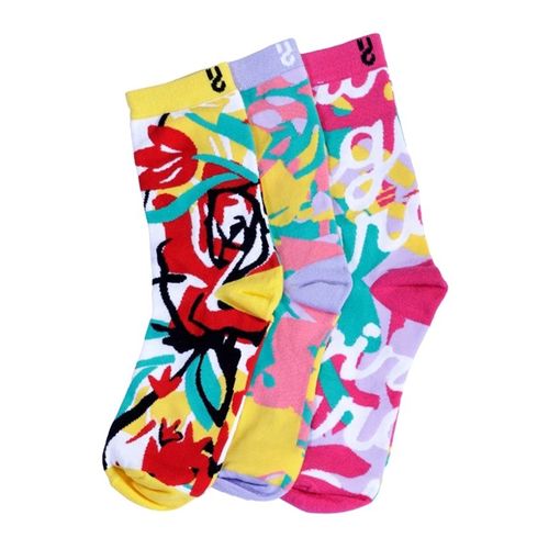 Set de 3 pares de calcetines Undercover by Emily in París multicolor para dama