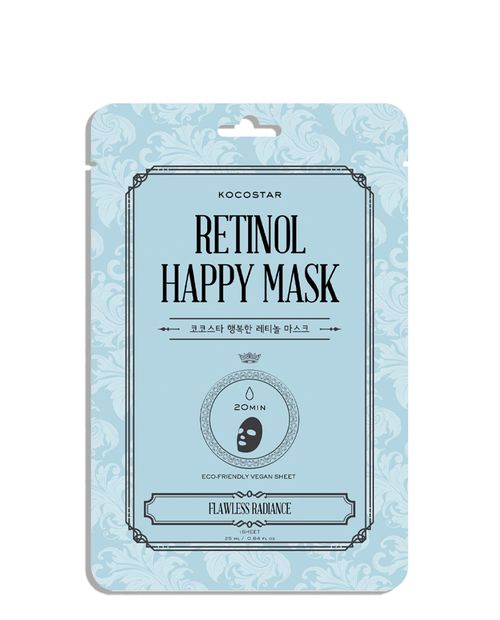 Mascarilla facial antiedad con retinol