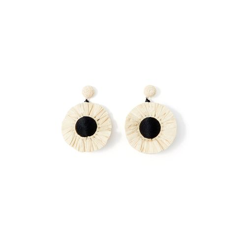 Aretes bicolor para dama